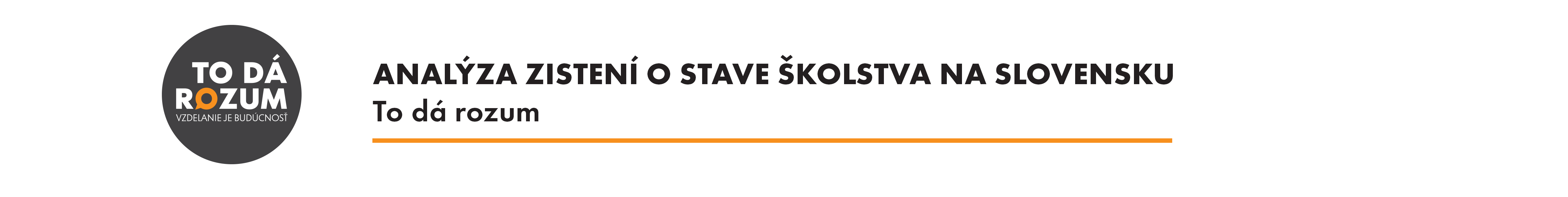 Analýza zistení o stave školstva na Slovensku